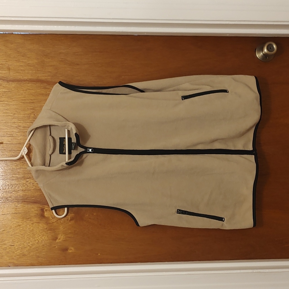 Ladies Marissa Olivia Tan/Black Vest Size XL